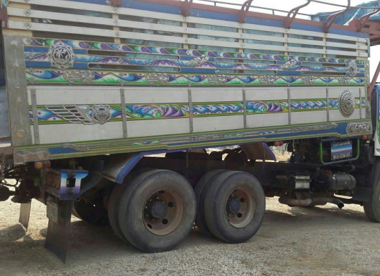 สิบล้อ ฮีโน่ 344ปี56 แม่ลูก3คาน ดั้มกะบะมีเนียม สภาพดีเดิมๆรถวิ่งงานประจำ เล่มทะเบียนพร้อมโเน