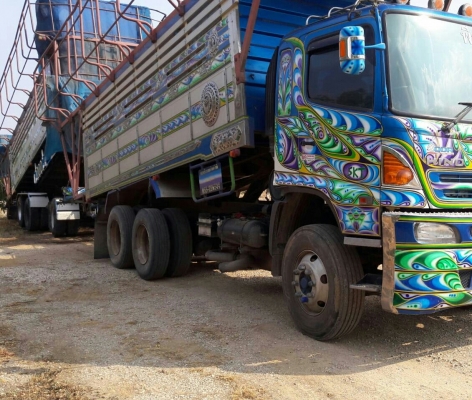 สิบล้อ ฮีโน่ 344ปี56 แม่ลูก3คาน ดั้มกะบะมีเนียม สภาพดีเดิมๆรถวิ่งงานประจำ เล่มทะเบียนพร้อมโเน