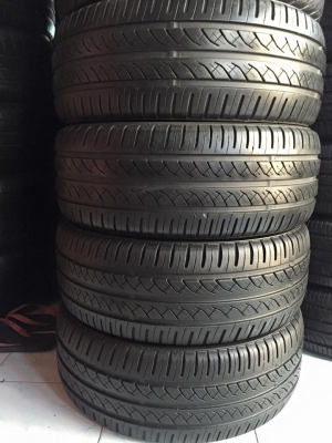 ขายยาง YOKOHAMA A-DRIVE 195-55-15 ปี12 ดอกเต็ม ไม่มีปะ สภาพสวย ชุดละ 3,500 บาท