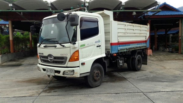 6 ล้อดัมพ์ HINO รุ่น FC9JELA  เครื่อง 175 แรงม้า จดทะเบียนปี 2552