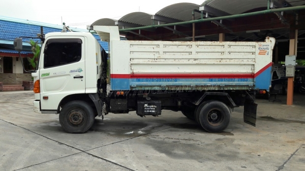 6 ล้อดัมพ์ HINO รุ่น FC9JELA  เครื่อง 175 แรงม้า จดทะเบียนปี 2552