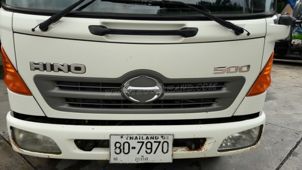 6 ล้อดัมพ์ HINO รุ่น FC9JELA  เครื่อง 175 แรงม้า จดทะเบียนปี 2552