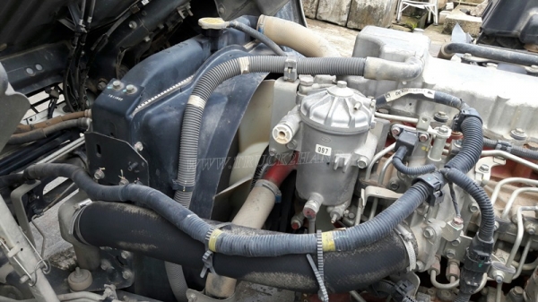 6 ล้อดัมพ์ HINO รุ่น FC9JELA  เครื่อง 175 แรงม้า จดทะเบียนปี 2552