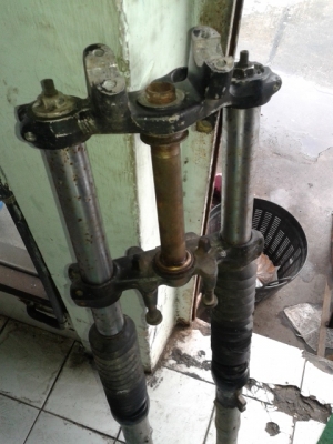 โช้คและแผงคอ Honda MTX