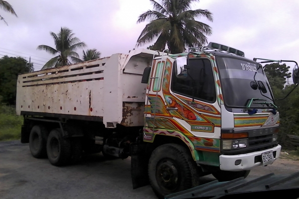 ขายมิตรซู527MAวางหัวนอกเครื่อง6D16-195แรงดั้มเหล็กข้างเรียบตามสภาพพร้อมใช้