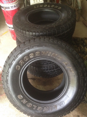 ขายยาง linglong crosswind A/T  ใหม่ๆราคาถูก