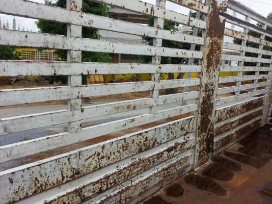 ขายหางพ่วง3เพลาแท้ ไม่ดั้ม (อู่ดาบแจ้) ยาว7.0เมตร