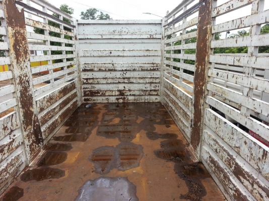 ขายหางพ่วง3เพลาแท้ ไม่ดั้ม (อู่ดาบแจ้) ยาว7.0เมตร