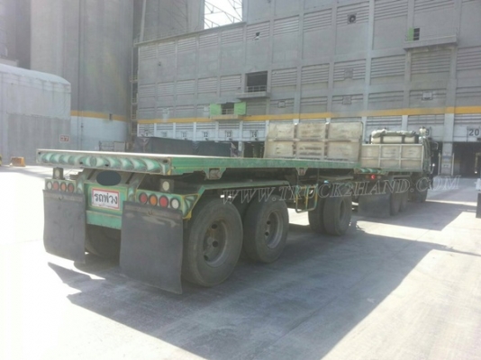 รถบรรทุกพ่วง แม่-ลูก 22 ล้อ ยี่ห้อ HINO ปีจดทะเบียน 2555 ขนาดเครื่อง 240 แรงม้า