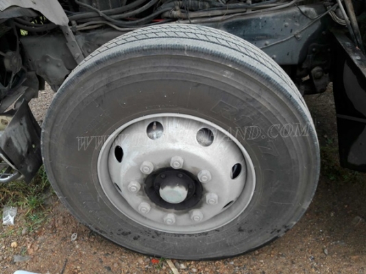 รถบรรทุกพ่วง แม่-ลูก 22 ล้อ ยี่ห้อ HINO ปีจดทะเบียน 2555 ขนาดเครื่อง 240 แรงม้า