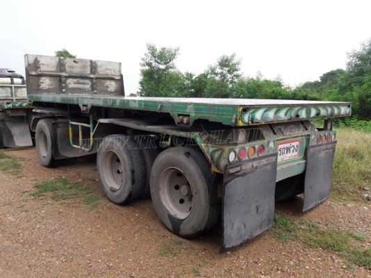 รถบรรทุกพ่วง แม่-ลูก 22 ล้อ ยี่ห้อ HINO ปีจดทะเบียน 2555 ขนาดเครื่อง 240 แรงม้า