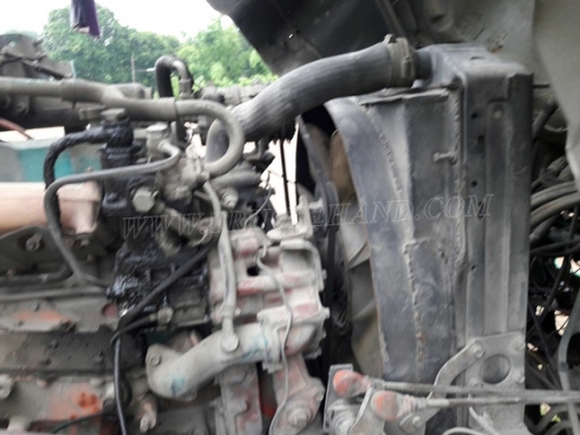 รถบรรทุกพ่วง แม่-ลูก 22 ล้อ ยี่ห้อ HINO ปีจดทะเบียน 2555 ขนาดเครื่อง 240 แรงม้า