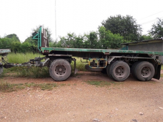 รถบรรทุกพ่วง แม่-ลูก 22 ล้อ ยี่ห้อ HINO ปีจดทะเบียน 2555 ขนาดเครื่อง 240 แรงม้า