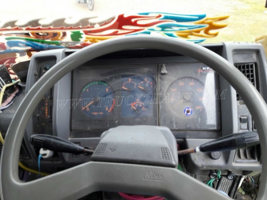 รถบรรทุกพ่วง แม่-ลูก 22 ล้อ ยี่ห้อ HINO ปีจดทะเบียน 2555 ขนาดเครื่อง 240 แรงม้า