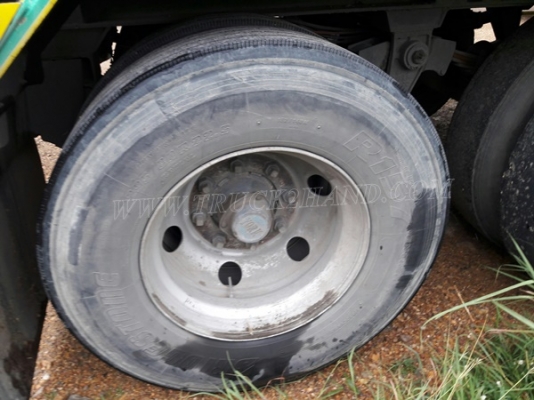 รถบรรทุกพ่วง แม่-ลูก 22 ล้อ ยี่ห้อ HINO ปีจดทะเบียน 2555 ขนาดเครื่อง 240 แรงม้า