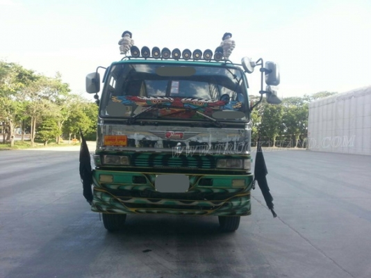 รถบรรทุกพ่วง แม่-ลูก 22 ล้อ ยี่ห้อ HINO ปีจดทะเบียน 2555 ขนาดเครื่อง 240 แรงม้า