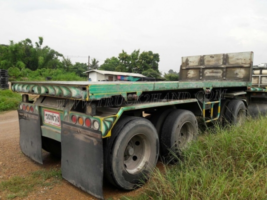 รถบรรทุกพ่วง แม่-ลูก 22 ล้อ ยี่ห้อ HINO ปีจดทะเบียน 2555 ขนาดเครื่อง 240 แรงม้า