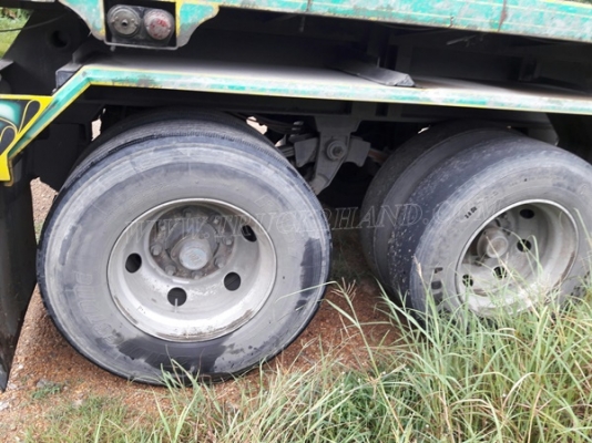 รถบรรทุกพ่วง แม่-ลูก 22 ล้อ ยี่ห้อ HINO ปีจดทะเบียน 2555 ขนาดเครื่อง 240 แรงม้า