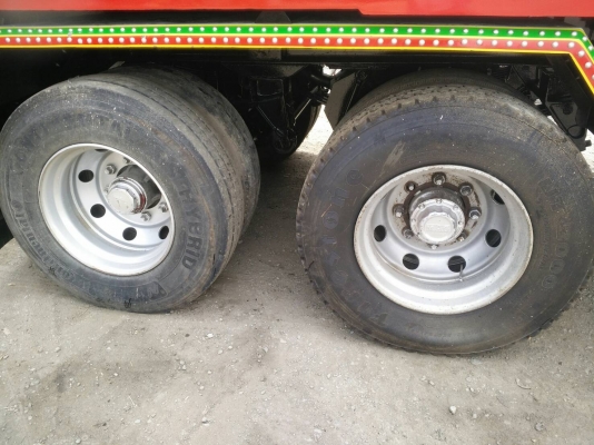 ขายลูกพ่วง3เพลา ดั้ม กระบะปรีเนียมชุดใหญ่ อู่เบิ้ม ยาว6.50เมตร