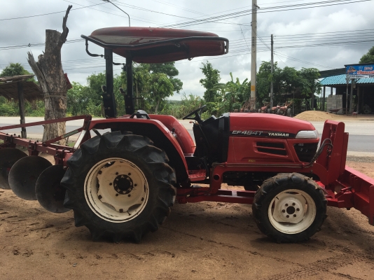 ขายรถไถยันม่าร์ EF494T โฟร์วิล มี ใบมีดกับ ผาน3หนึ่งอนราคา43000บาท.  สนใจโทร....081-365-5997อำพร พาเจริญ รถอยู่วังบัว อ. คลองขลุง จ. กำแพงเพชร