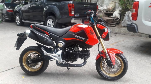 ขายลูกเดียว msx125 หัวฉีด ปี2558 ราคาประหยัด