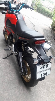 ขายลูกเดียว msx125 หัวฉีด ปี2558 ราคาประหยัด