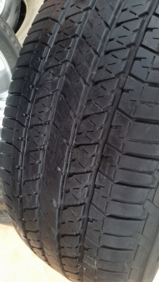 ขายล้อRS ขอบ18 6รู หน้า8หลัง9 ยาง265/60/18 4 ล้อ ขายล้อRS ขอบ18 6รู หน้า8หลัง9 ยาง265/60/18 4 ล้อ