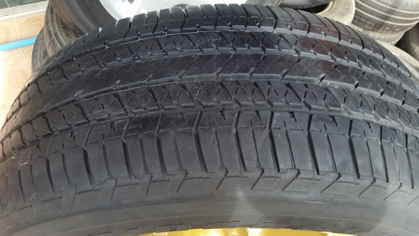 ขายล้อRS ขอบ18 6รู หน้า8หลัง9 ยาง265/60/18 4 ล้อ ขายล้อRS ขอบ18 6รู หน้า8หลัง9 ยาง265/60/18 4 ล้อ