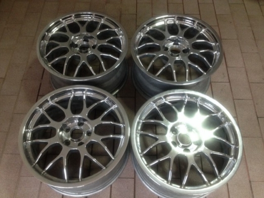 ล้อเเท้ BBS WISER 18หน้า8หลัง9อ๊อฟ38ล้อฟอสน้ำหนักเบาปัดเงามาใหม่ใสวิ้งๆ