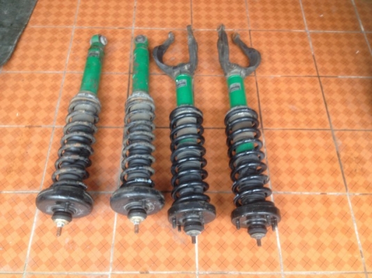 โช้คปรับเกลียว TEIN ใส่ เเอคคอร์ G6 G7 เก่าญี่ปุ่นเเท้สภาพดีเเห้งๆไม่ได้ล้าง