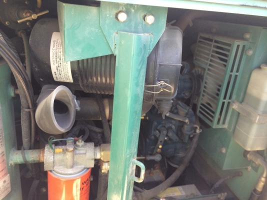 ปั้มลมแบบสกรู Denyo DIS-70SB ปี 2001 นำเข้าจากญี่ปุ่น ขายถูกครับ