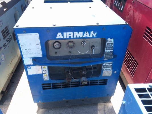 ปั้มลมแบบสกรู AIRMAN PDS70S-5B11046 ปี 2002 นำเข้าจากญี่ปุ่น ไม่แพงครับ