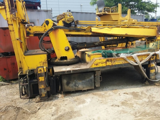 แท่นสว่าน  auger  3 ton and 3 boom