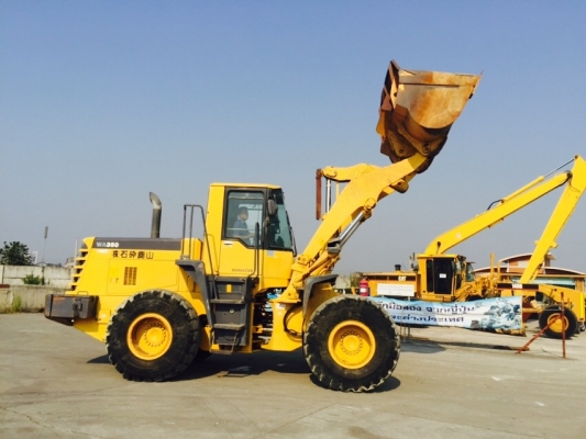 Komatsu WA350-3 ปี 2000 นำเข้าจากญี่ปุ่น ไม่เคยใช้งานในไทย ขายไม่แพงครับ