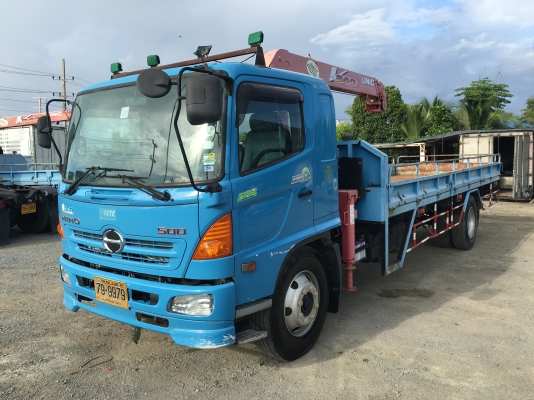 6ล้อHINO FG 212HPติดเครนUNIC