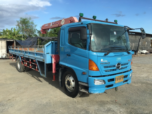 6ล้อHINO FG 212HPติดเครนUNIC