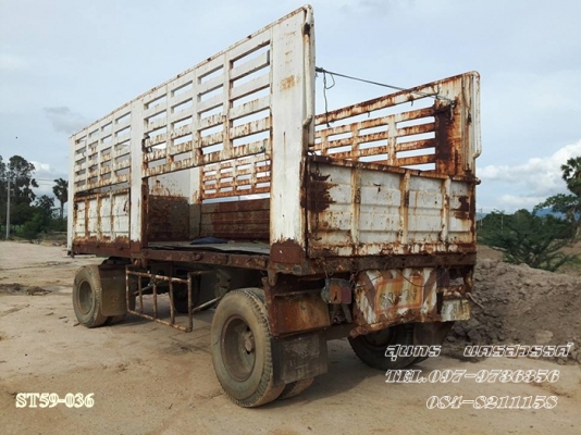 ขายด่วน ลูกพ่วง RCK รุ่งเจริญ 2 เพลา 7 เมตร ปี 47 คอกสูง ตามสภาพ ราคาสุดคุ้ม