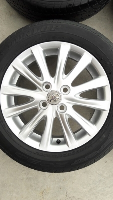 ล้อแม็ก TOYOTA VIOS ขอบ 15 ยางปี 14 4 ล้อ ล้อแม็ก TOYOTA VIOS ขอบ 15 ยางปี 14 4 ล้อ