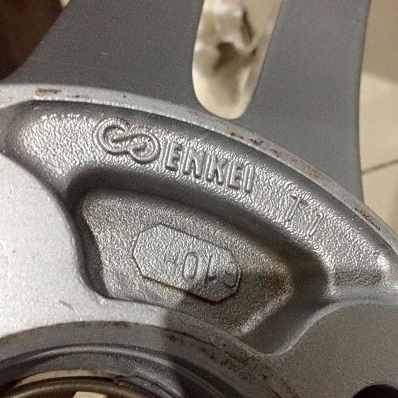 ไม่คดไม่ดุ้ง 4รู100 ET40 กว้าง 7 สวยทั้งชุด ตจวส่งได้ครับ 9800/4วง