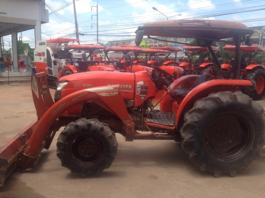 Kubota L4708 ปี55 หาง6 ใบดัน สวยพร้อมใช้ เล่มพร้อมโอน
