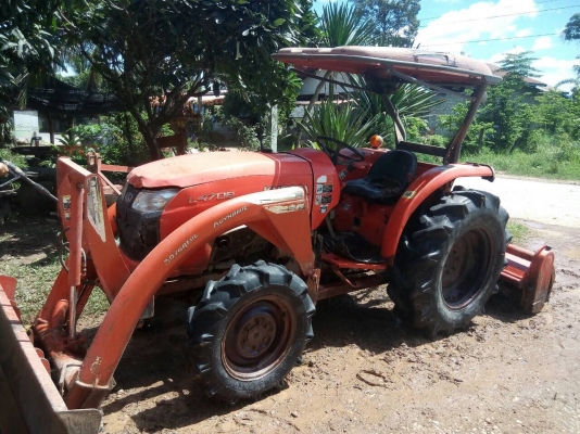 Kubota L4708 ปี55 หาง6 ใบดัน สวยพร้อมใช้ เล่มพร้อมโอน