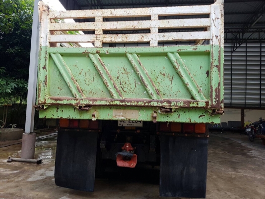 ขายรถบรรทุก MITSUBISHI  FN627 M6 เครื่อง 270 แรง 2 เพลา กระบะดัมพ์สามมิตร ปี55 มีระบบลากพ่วง รถสวย ไมล์ 90,000 สภาพเหมือนใหม่