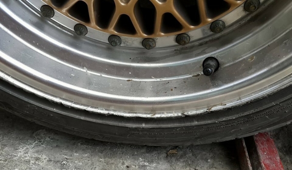 BBS RS size 15 ET15 กว้าง8 พร้อมยาง ปี14