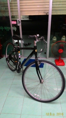 ขายจักรยาน อลูมิเนียม gear SHIMANO ยาง บริสโตน วงล้ออลูมิเนียม ตัวถัง BRICESTONE สภาพดี ราคา 4500 บาท