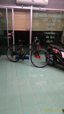 ขายจักรยาน อลูมิเนียม gear SHIMANO ยาง บริสโตน วงล้ออลูมิเนียม ตัวถัง BRICESTONE สภาพดี ราคา 4500 บาท