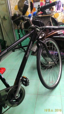 ขายจักรยาน อลูมิเนียม gear SHIMANO ยาง บริสโตน วงล้ออลูมิเนียม ตัวถัง BRICESTONE สภาพดี ราคา 4500 บาท