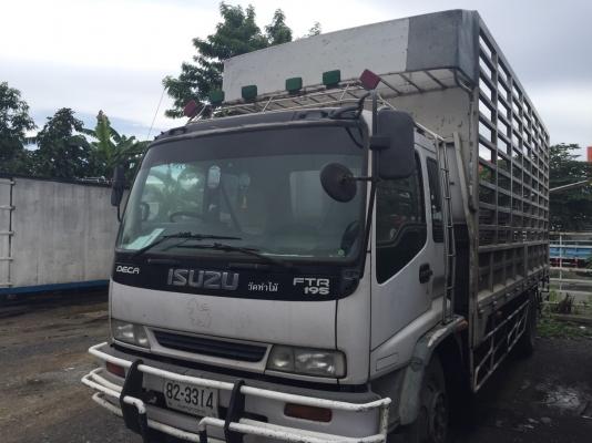 ขายรถ6ล้ออีซูซุ เดก้า กระบะพร้อมคอก ยาว6.5ม.195แรงม้า สนใจติดต่อ081-6577048คุณชาญชัย