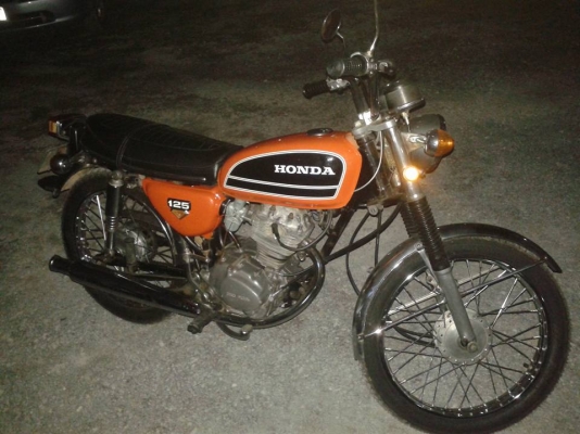 ขาย Honda CB125S เดิมๆสภาพสวยพร้อมใช้ราคา 25000 บาท