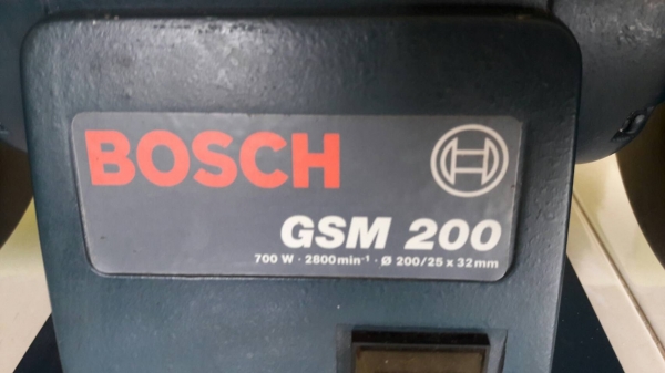ขาย-แท่นหินเจียร์ล้อคู่ GSM200 ยี่ห้อ Bosch