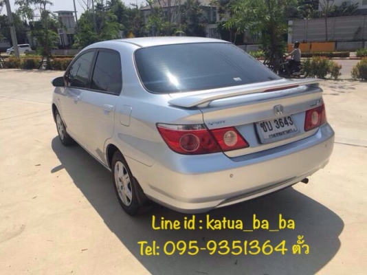 HONDA CITY 1.5S ZX 2007  ฟรีดาวน์